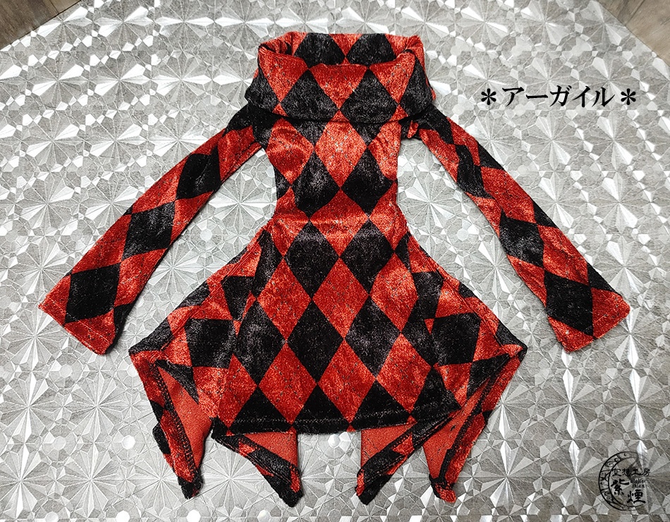 ※終了※ Smart Doll スクエアニットベロアワンピース (限定)