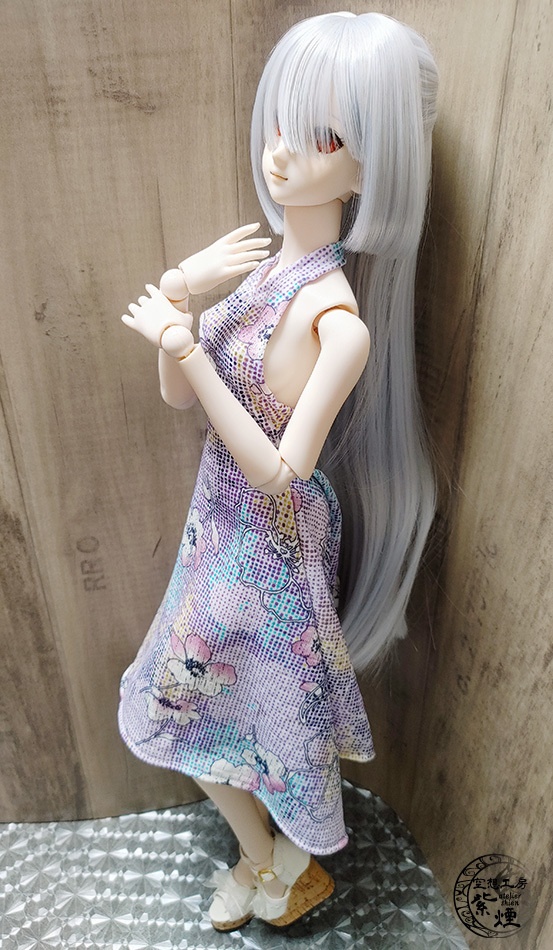 Smart Doll イレギュラーヘムラインワンピース ボタニカルver5 "ポッピングフラワー" (限定)