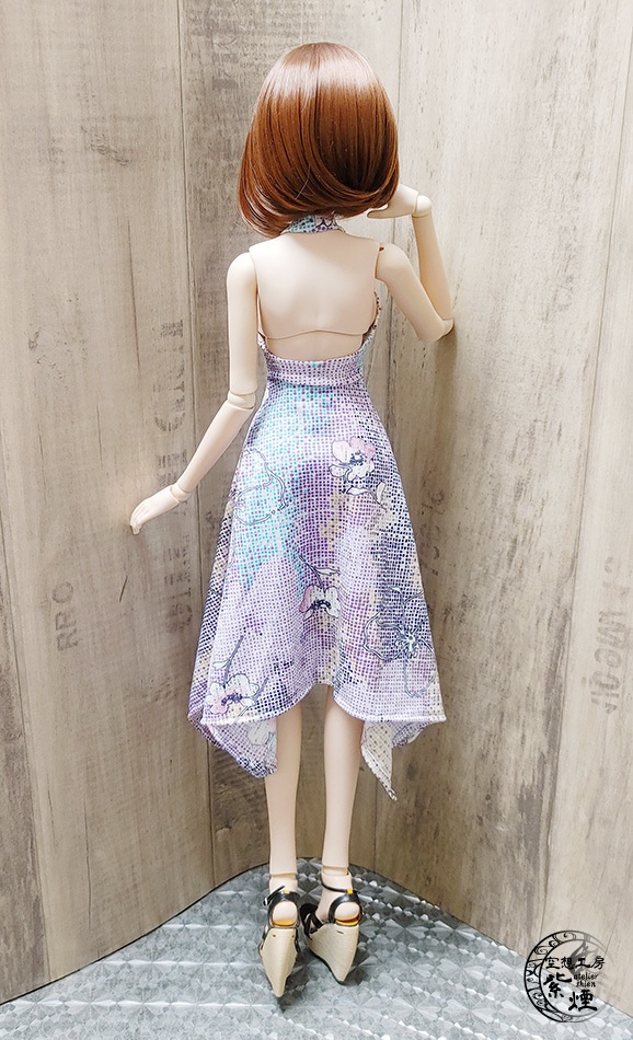 Smart Doll イレギュラーヘムラインワンピース ボタニカルver5 "ポッピングフラワー" (限定)