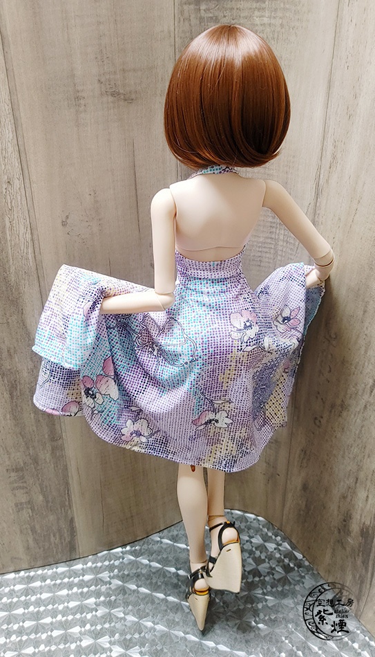 Smart Doll イレギュラーヘムラインワンピース ボタニカルver5 "ポッピングフラワー" (限定)