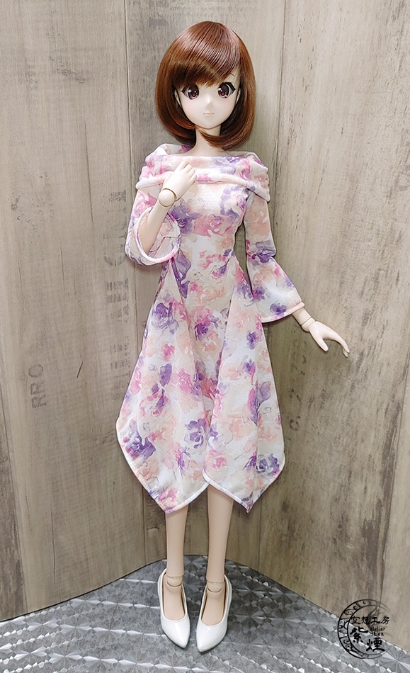 ※終了※ Smart Doll イレギュラーヘムラインワンピース ボタニカルver6 "スウィートフラワー" (限定)