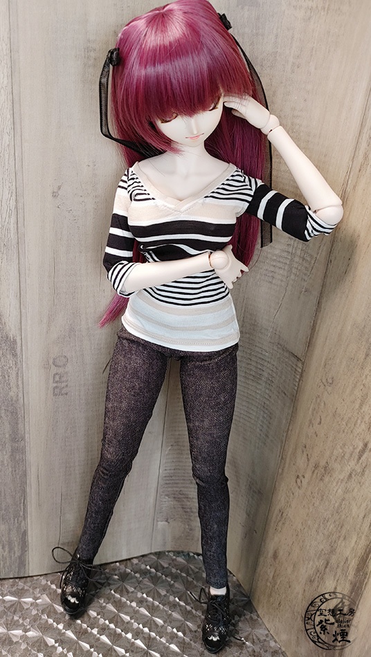 レギンスパンツ スキニーデニム柄:Smart Doll・DD・DDdy用