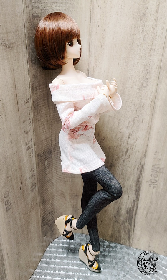 レギンスパンツ スキニーデニム柄:Smart Doll・DD・DDdy用