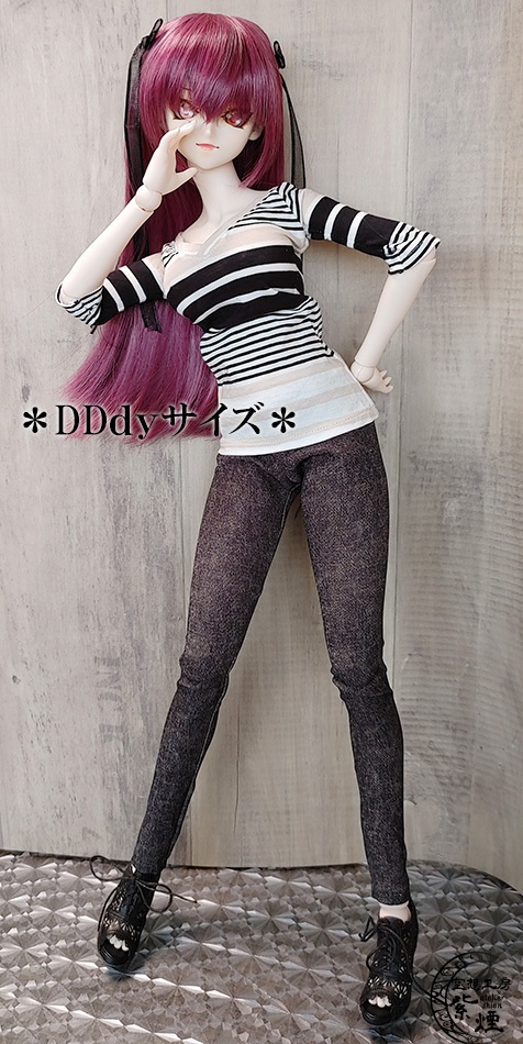レギンスパンツ スキニーデニム柄:Smart Doll・DD・DDdy用