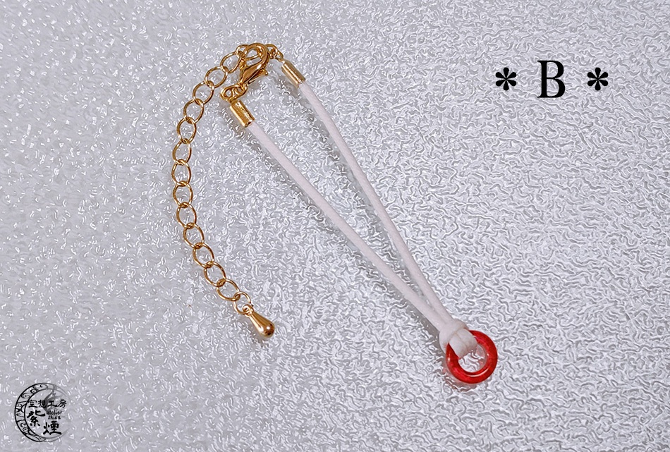 ドールサイズガラスリングネックレス (限定)