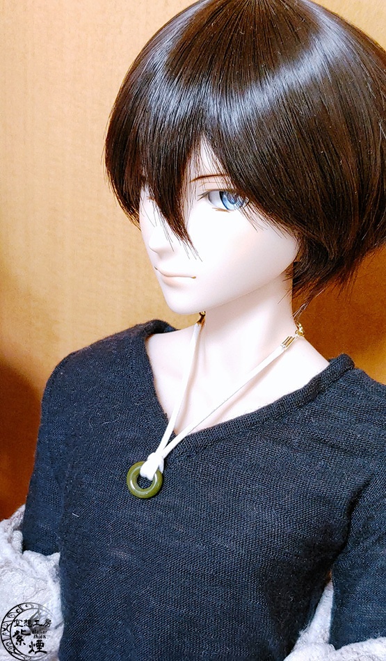 ドールサイズガラスリングネックレス (限定)