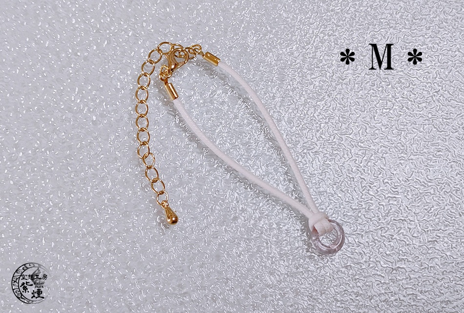 ドールサイズガラスリングネックレス (限定)