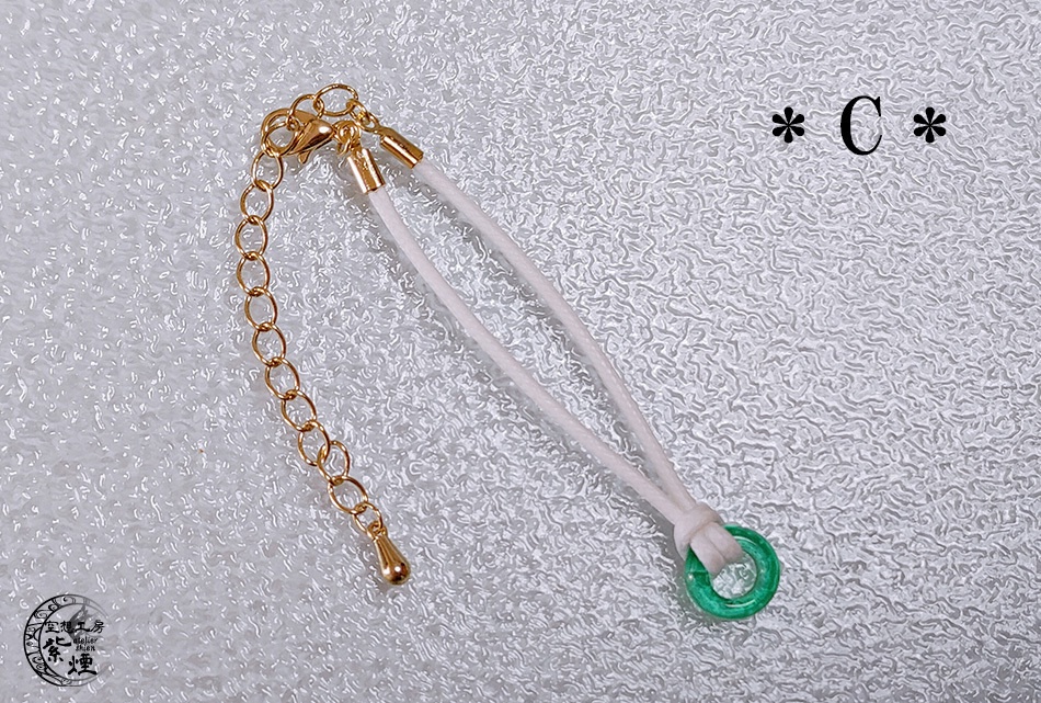 ドールサイズガラスリングネックレス (限定)