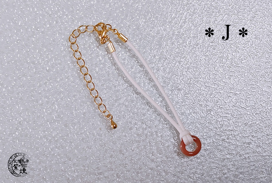 ドールサイズガラスリングネックレス (限定)