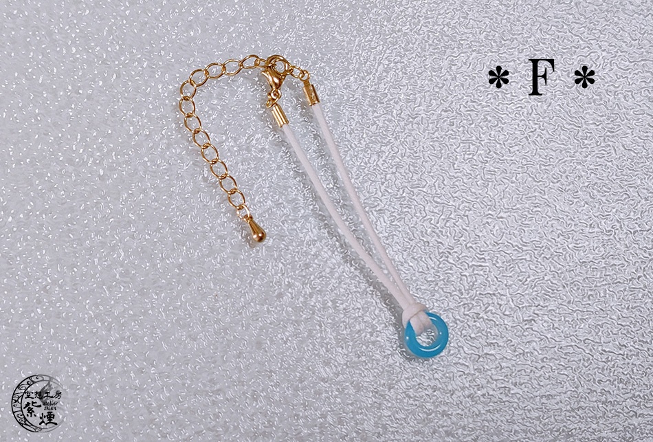 ドールサイズガラスリングネックレス (限定)