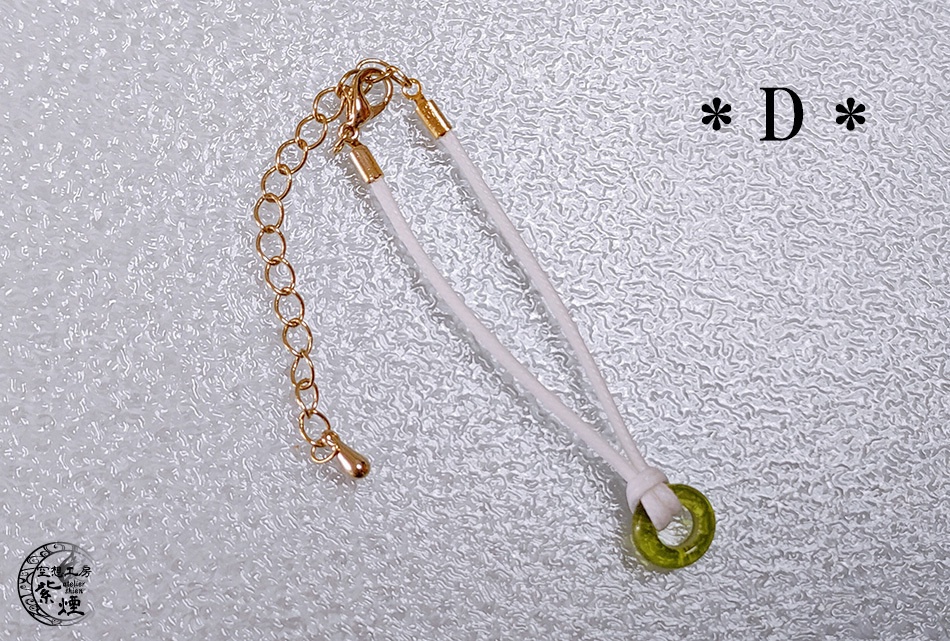 ドールサイズガラスリングネックレス (限定)