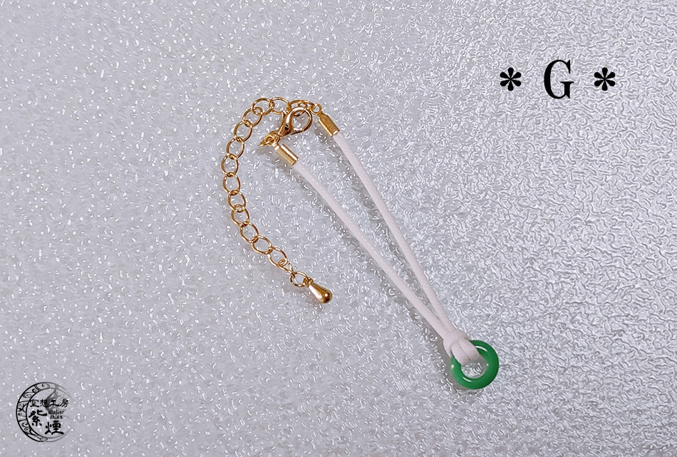 ドールサイズガラスリングネックレス (限定)