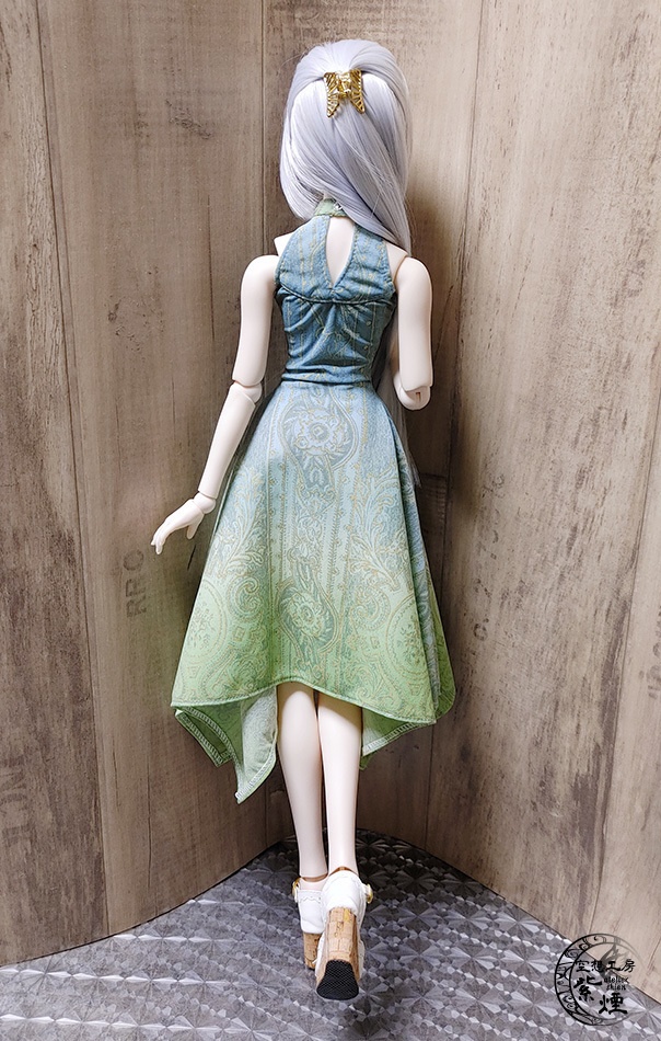 ※終了※ Smart Doll イレギュラーヘムラインワンピース エキゾチックパターン (限定)