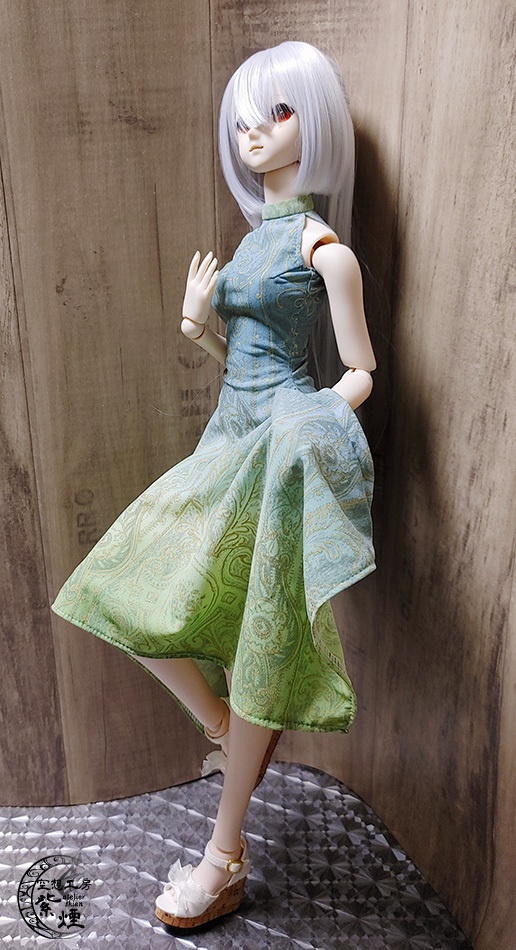 ※終了※ Smart Doll イレギュラーヘムラインワンピース エキゾチックパターン (限定)