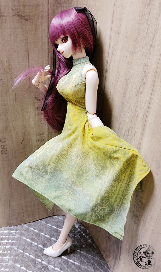 ※終了※ Smart Doll イレギュラーヘムラインワンピース エキゾチックパターン (限定)