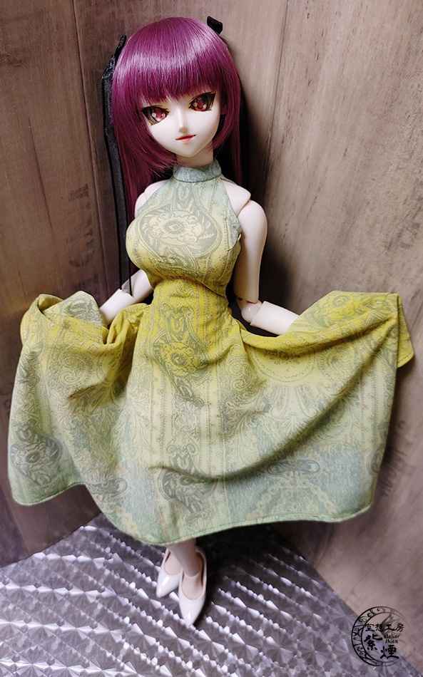 ※終了※ Smart Doll イレギュラーヘムラインワンピース エキゾチックパターン (限定)