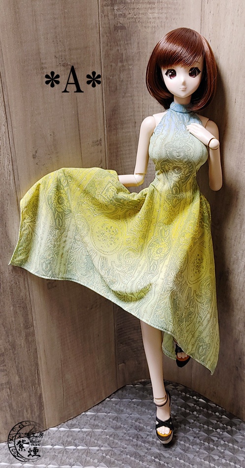 ※終了※ Smart Doll イレギュラーヘムラインワンピース エキゾチックパターン (限定)