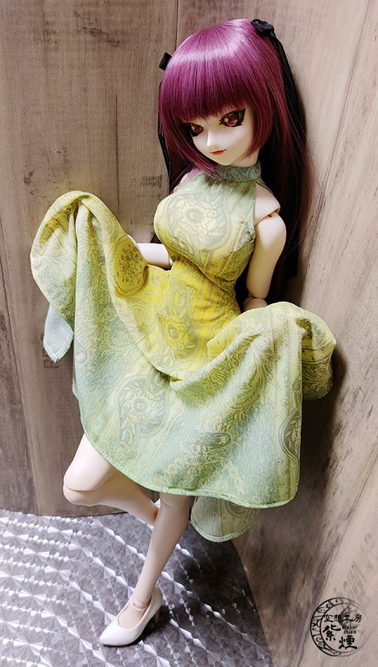 ※終了※ Smart Doll イレギュラーヘムラインワンピース エキゾチックパターン (限定)