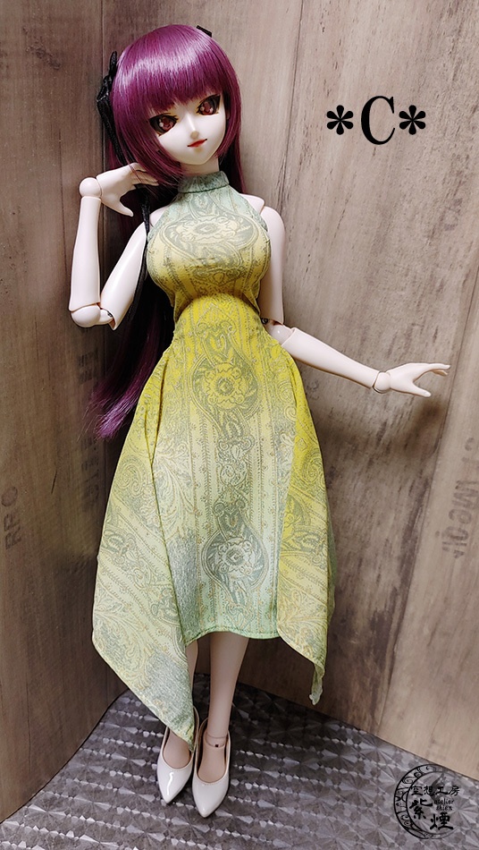 ※終了※ Smart Doll イレギュラーヘムラインワンピース エキゾチックパターン (限定)