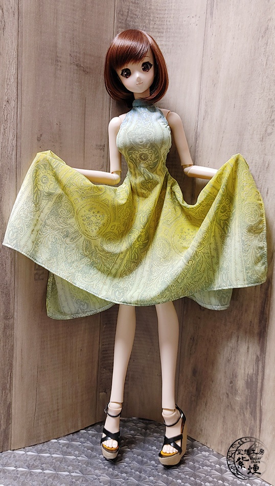 ※終了※ Smart Doll イレギュラーヘムラインワンピース エキゾチックパターン (限定)