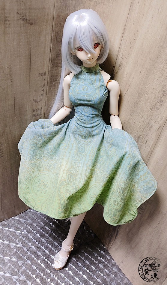 ※終了※ Smart Doll イレギュラーヘムラインワンピース エキゾチックパターン (限定)