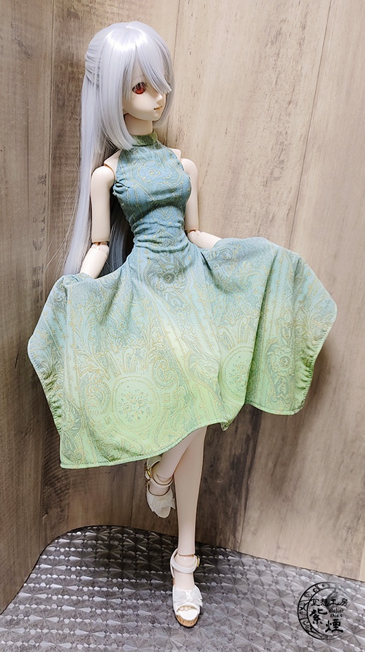 ※終了※ Smart Doll イレギュラーヘムラインワンピース エキゾチックパターン (限定)