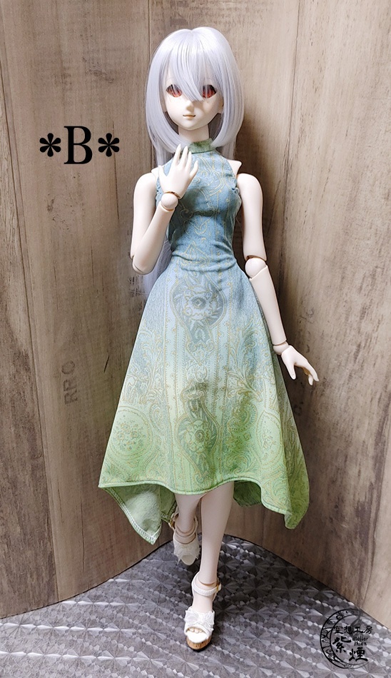 ※終了※ Smart Doll イレギュラーヘムラインワンピース エキゾチックパターン (限定)