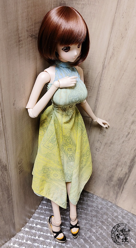 ※終了※ Smart Doll イレギュラーヘムラインワンピース エキゾチックパターン (限定)