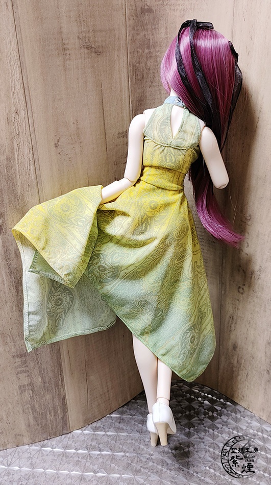 ※終了※ Smart Doll イレギュラーヘムラインワンピース エキゾチックパターン (限定)