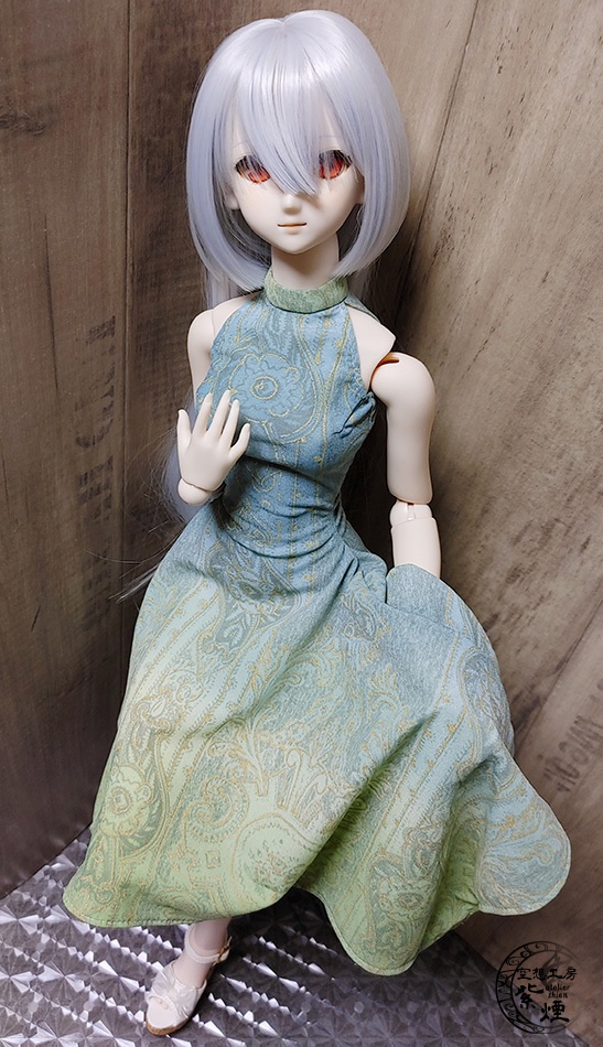 ※終了※ Smart Doll イレギュラーヘムラインワンピース エキゾチックパターン (限定)