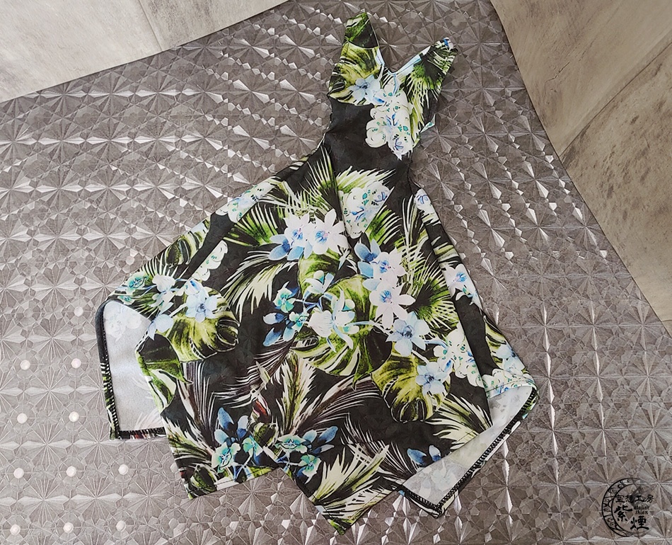 Smart Doll イレギュラーヘムラインワンピース ボタニカルver7 "ミスティカルフラワー"