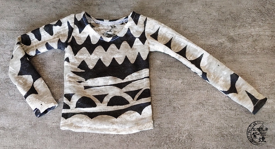 Smart Doll 麻ラウンドネックカットソー グレイッシュ