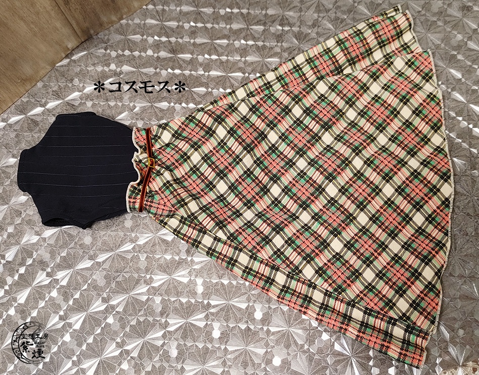 Smart Doll ドッキングワンピース ストライプ×チェック