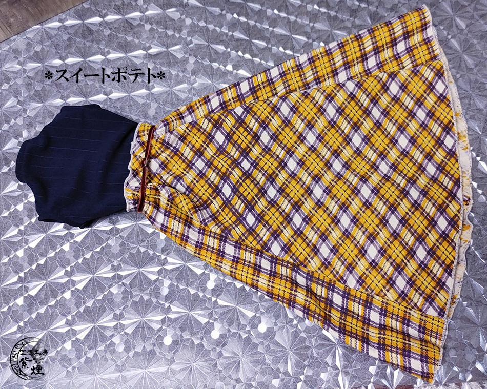 Smart Doll ドッキングワンピース ストライプ×チェック