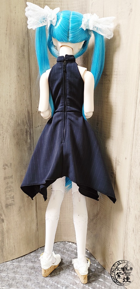 ※終了※　Smart Doll　イレギュラーヘムラインワンピース＆ファートップスセット　(限定)
