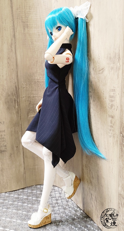 ※終了※　Smart Doll　イレギュラーヘムラインワンピース＆ファートップスセット　(限定)