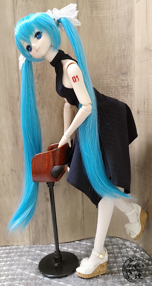 ※終了※　Smart Doll　イレギュラーヘムラインワンピース＆ファートップスセット　(限定)