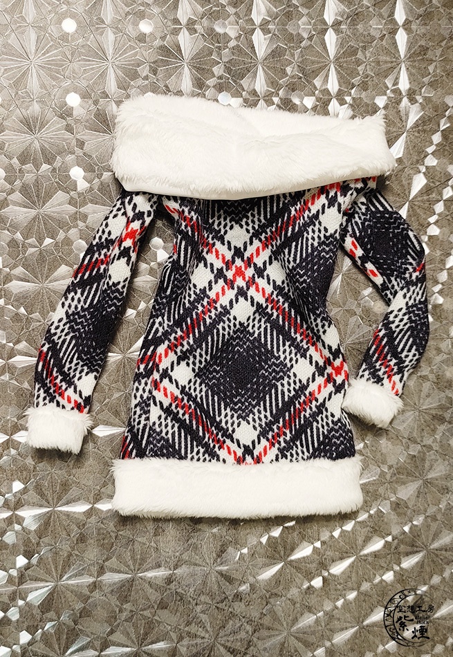 Smart Doll リブファーニットワンピース