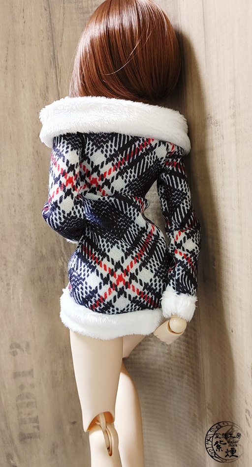 Smart Doll リブファーニットワンピース