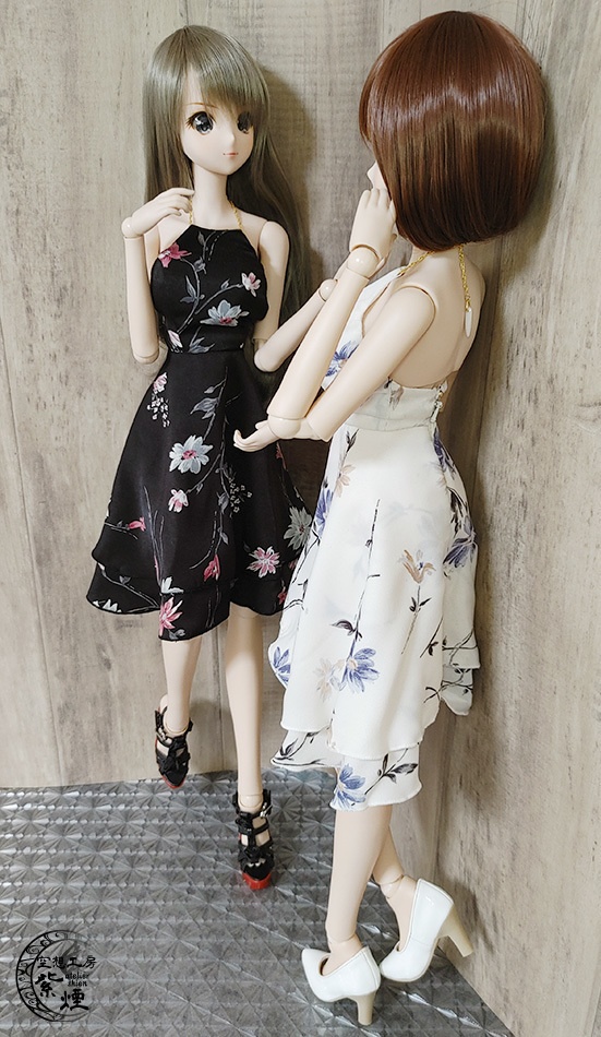 Smart Doll バックレスサテンドレス (数量限定)