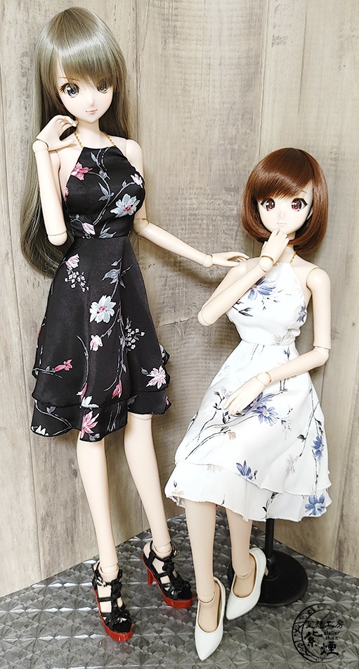 Smart Doll バックレスサテンドレス (数量限定)