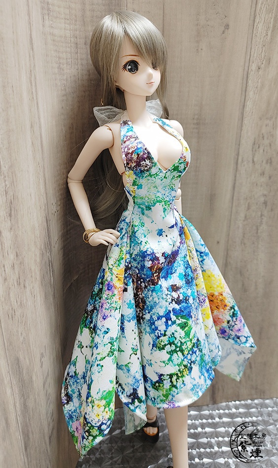 Smart Doll イレギュラーヘムラインワンピース ボタニカルver8 "ミッドサマー" (限定)