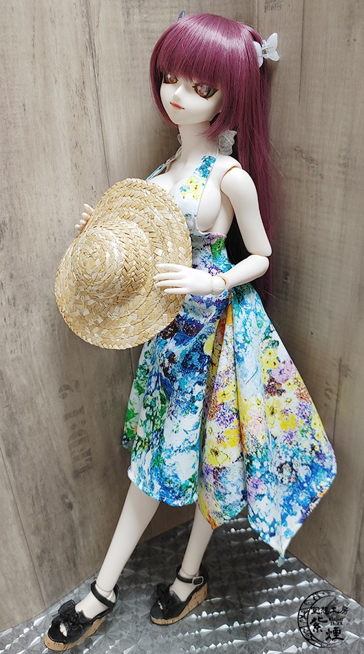 Smart Doll イレギュラーヘムラインワンピース ボタニカルver8 "ミッドサマー" (限定)