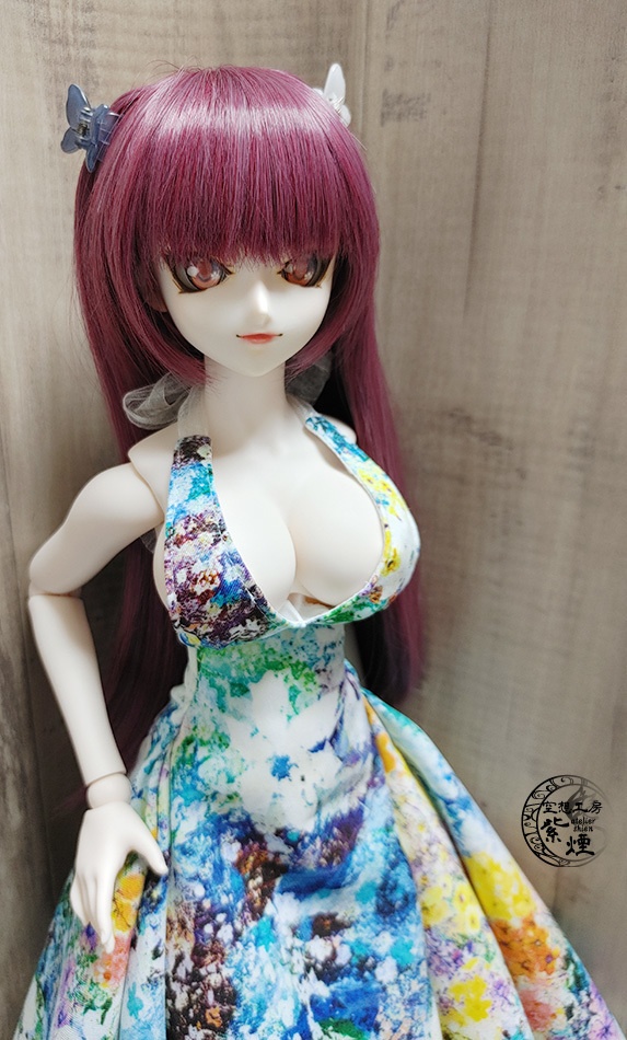 Smart Doll イレギュラーヘムラインワンピース ボタニカルver8 "ミッドサマー" (限定)