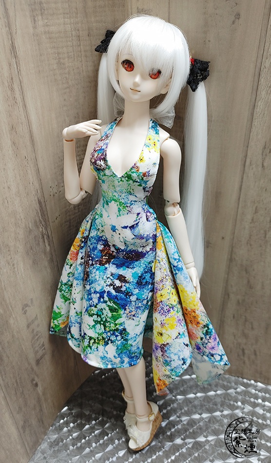 Smart Doll イレギュラーヘムラインワンピース ボタニカルver8 "ミッドサマー" (限定)