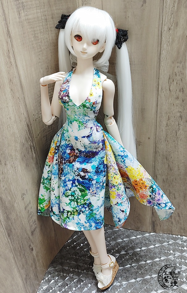 Smart Doll イレギュラーヘムラインワンピース ボタニカルver8 "ミッドサマー" (限定)