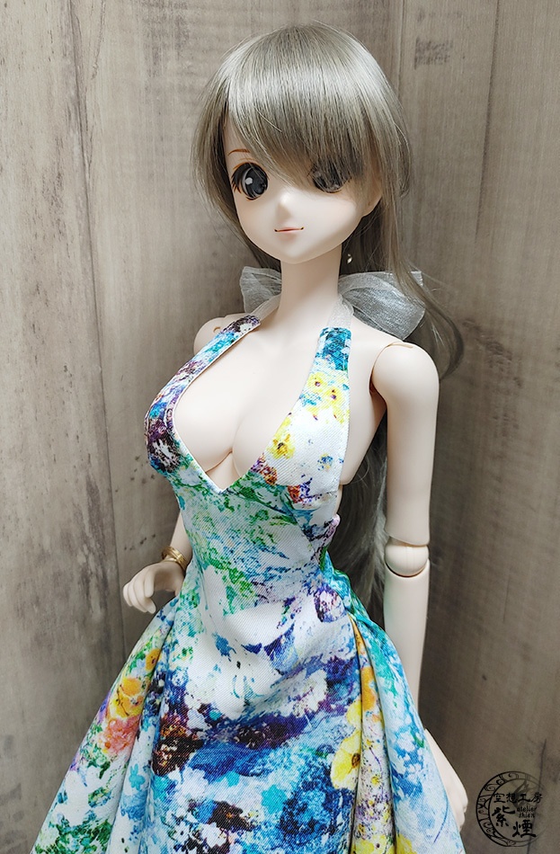 Smart Doll イレギュラーヘムラインワンピース ボタニカルver8 "ミッドサマー" (限定)