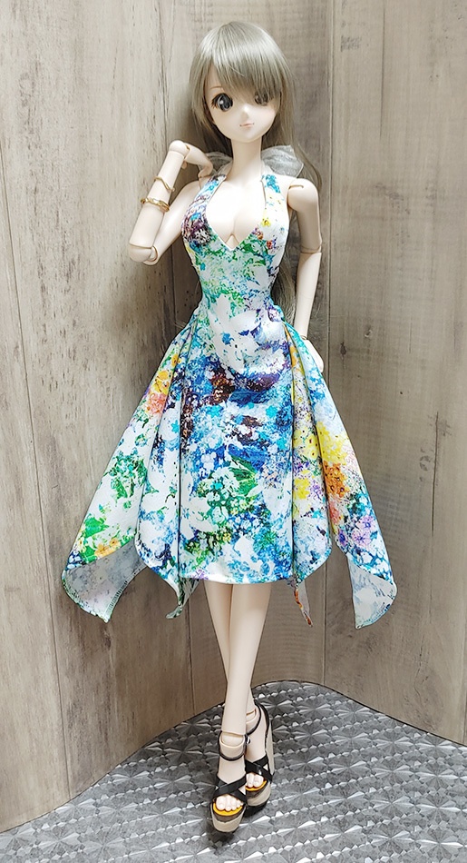 Smart Doll イレギュラーヘムラインワンピース ボタニカルver8 "ミッドサマー" (限定)
