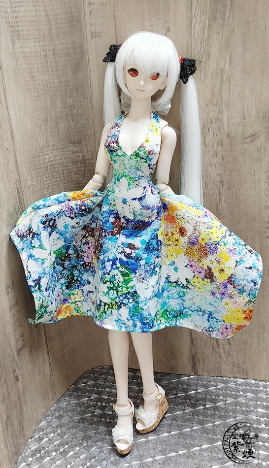 Smart Doll イレギュラーヘムラインワンピース ボタニカルver8 "ミッドサマー" (限定)