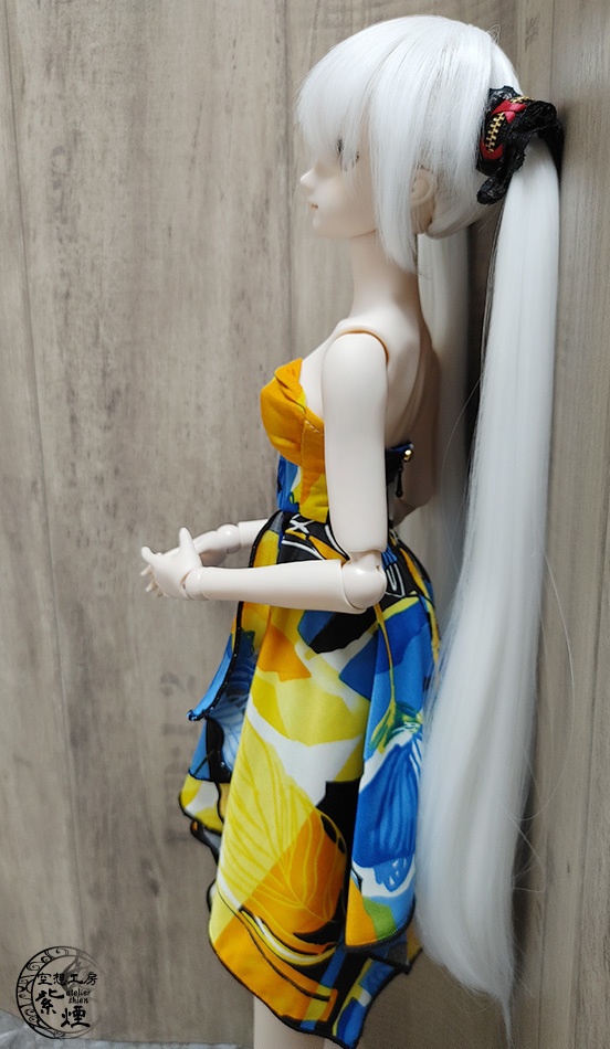 Smart Doll イレギュラーヘムラインワンピース ボタニカルver9 "サマーバカンス" (限定)